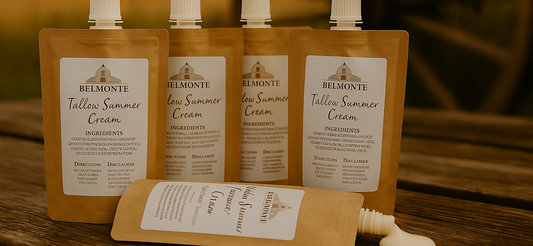 Why We Made Tallow Summer Cream (And Why You’ll Never Go Back to Drugstore Lotion Again)