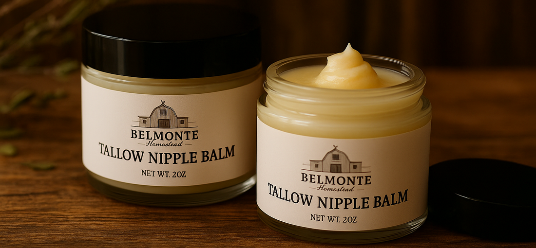 Tallow Nipple Balm: Real Relief for Tender Skin