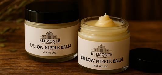 Tallow Nipple Balm: Real Relief for Tender Skin