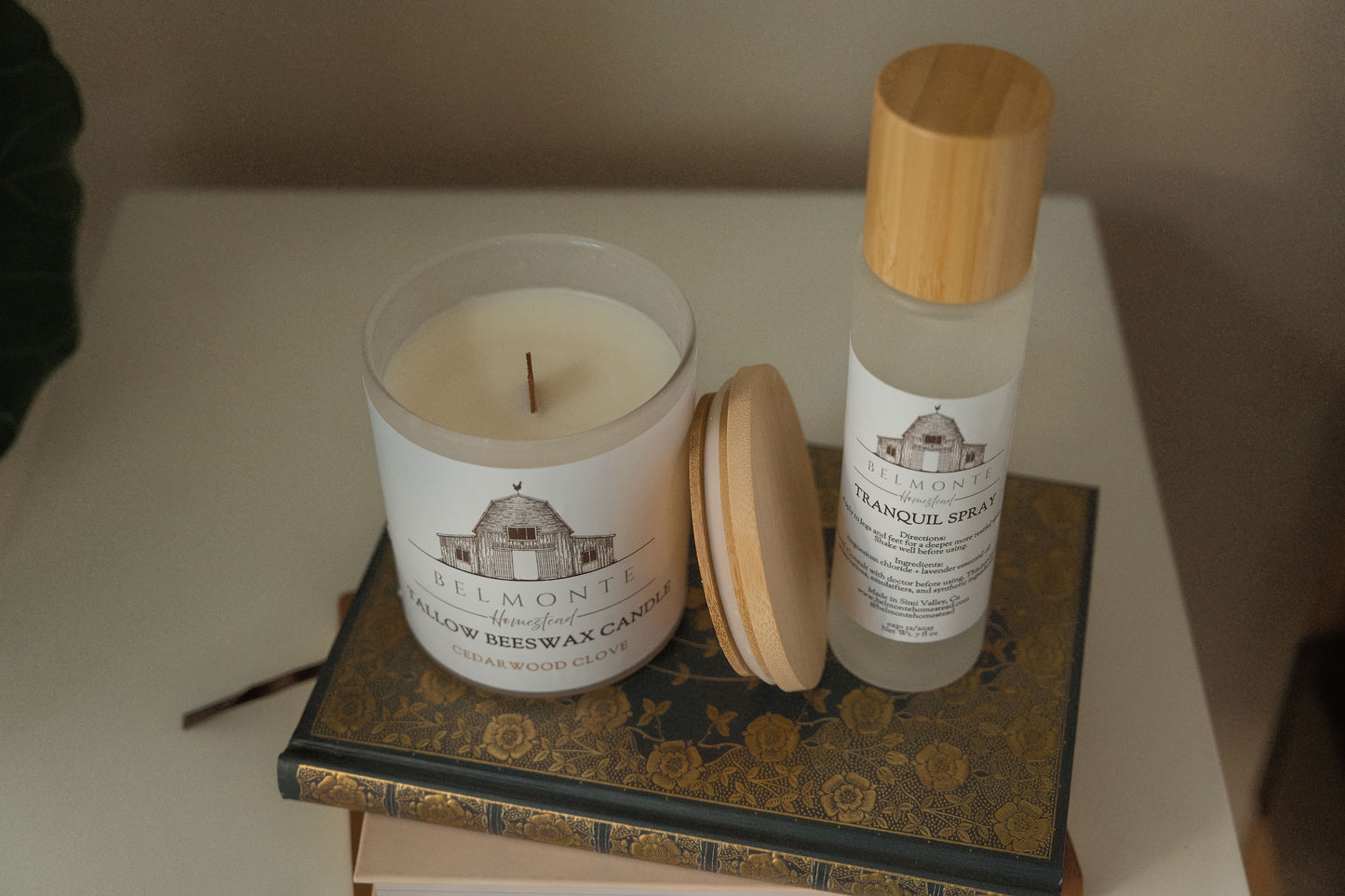 Tallow Beeswax Candle