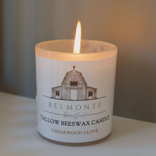 Tallow Beeswax Candle