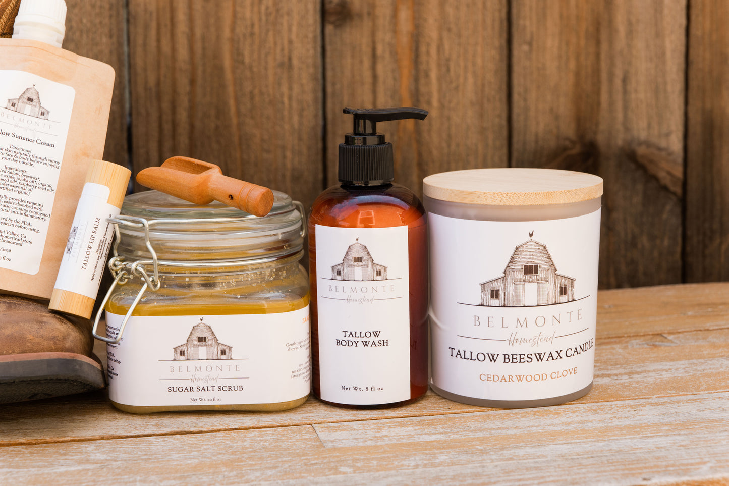 Tallow Beeswax Candle