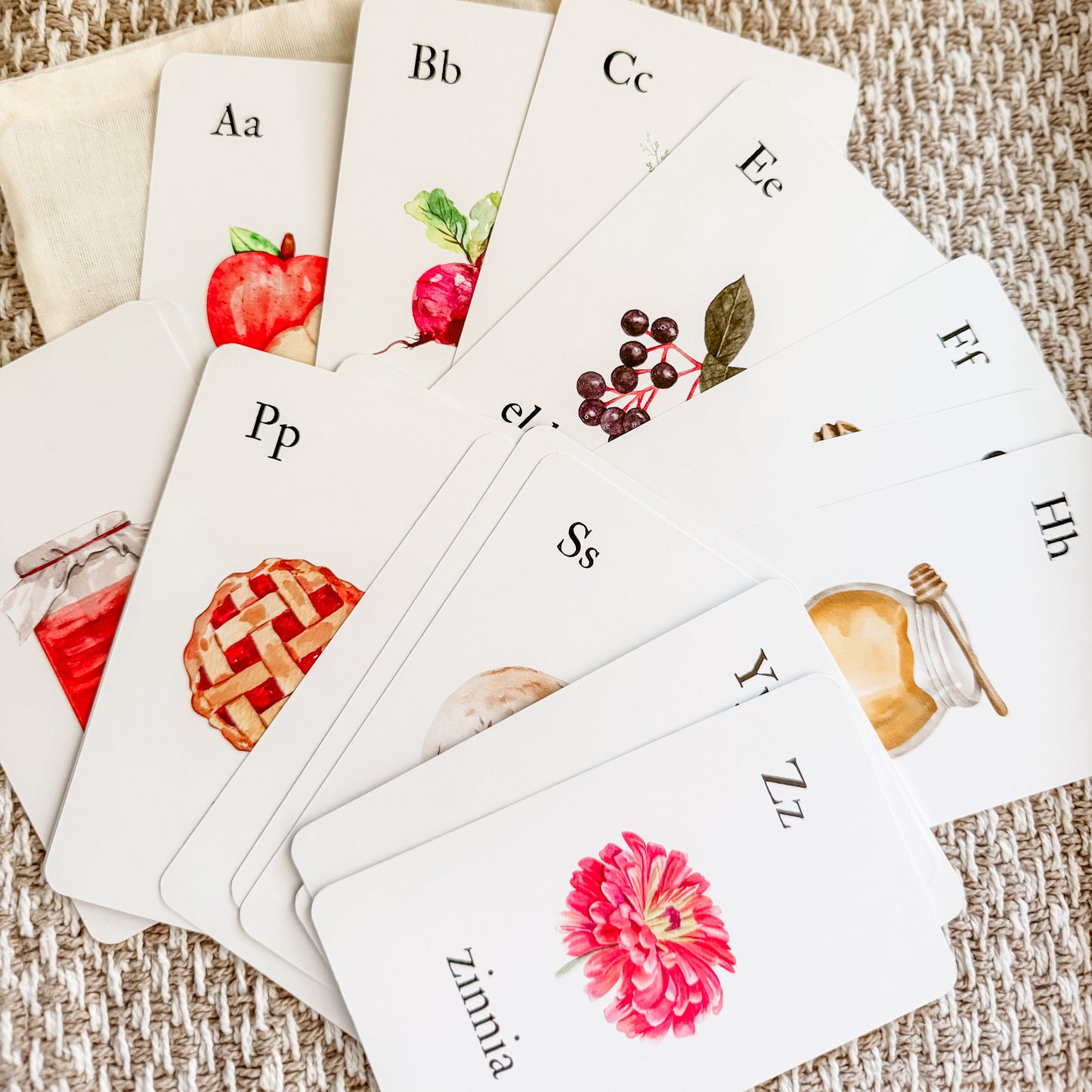 Homestead Alphabet Flash Cards