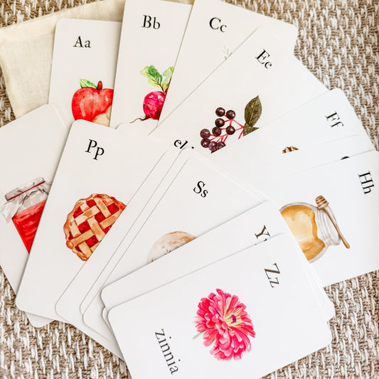 Homestead Alphabet Flash Cards